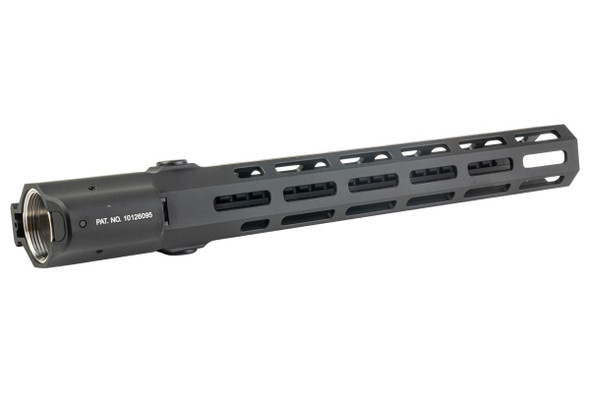 Angry Gun TR Style M-Lok Handguard Rail for AEG / GBB / PTW Airsoft M4 Series - (13 inch, Black)