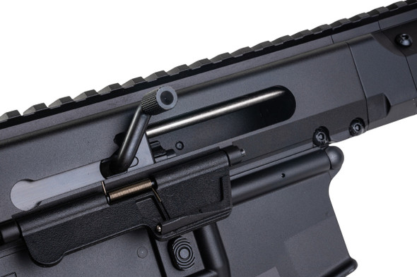Double Eagle DWS-180 13.9 GBB Rifle Airsoft (Black) - Buffer tube with Dmag