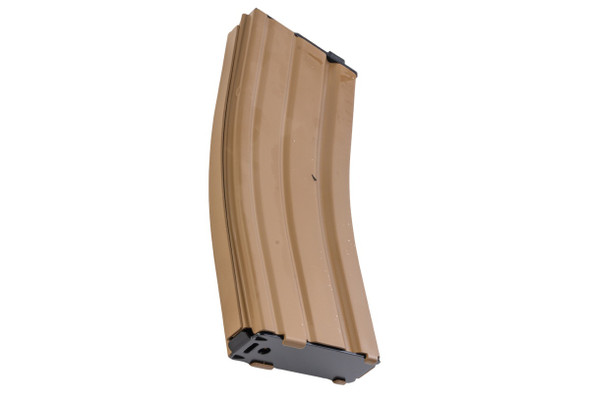 WE M4 V3 Gas Magazine (30 rounds, Open Bolt Version, Compatible with M4/SCAR/L85) - Tan