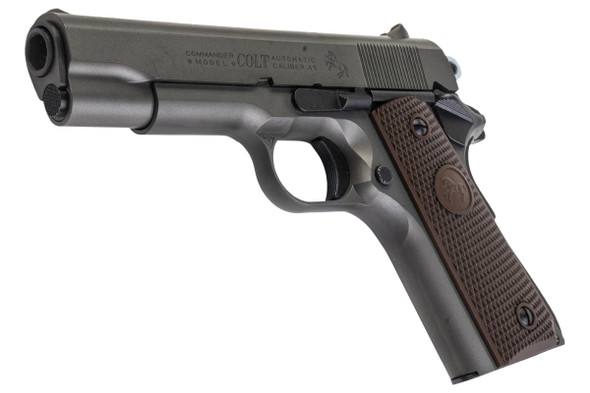 Tanio Koba GM-8 Colt Commander Engraving Model Gun