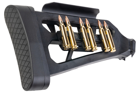 G&G LevAR Picatinny Rail Mount Stock - Black