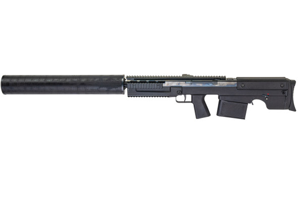 Silverback VKS Silenced Airsoft Sniper Rifle, Black (Bullpup, Straight-Pull Spring Bolt)