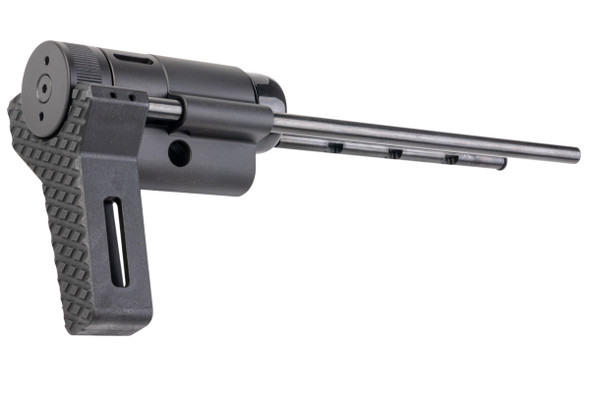 Maple Leaf Compact Adjustable Stock for VFC / GHK AR / M4 GBBR Series (CNC Machined, Black)