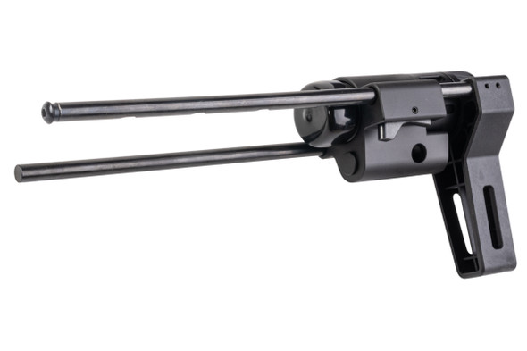 Maple Leaf Compact Adjustable Stock for VFC / GHK AR / M4 GBBR Series (CNC Machined, Black)