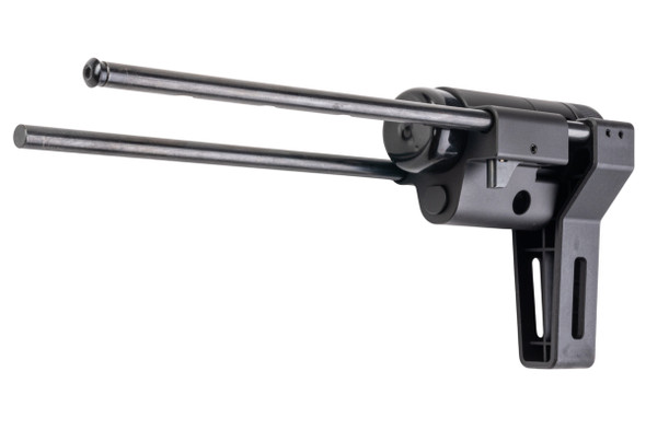Maple Leaf Compact Adjustable Stock for Tokyo Marui MWS GBBR Series (CNC Machined, Black)
