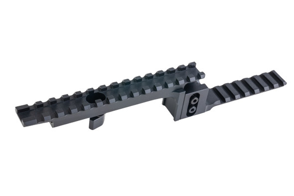 CYMA CGS AR15 Double Deck Carry Handle Mount (Short, Black)