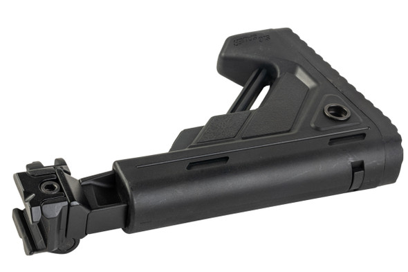 Maddog Customs MCX / MPX M1913 Restracable Folding Stock for M1913 Stock Adapter - Black