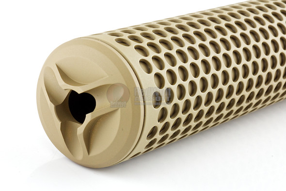 KAC QDC Suppressor 556 w/ Quick Detach Function (14mm CW) - TAN (by Madbull)