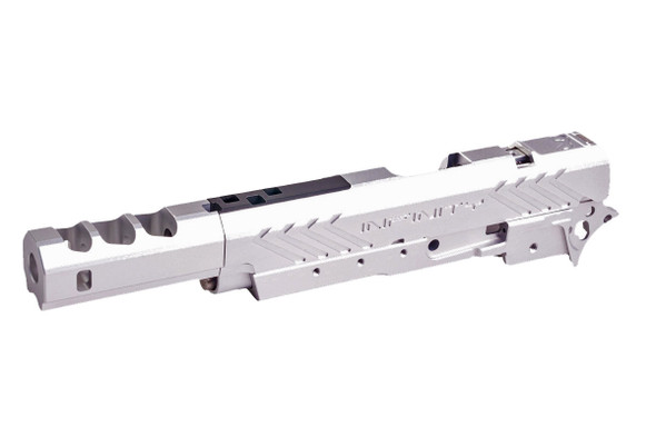 5KU Tokyo Marui Hi Capa GBB Airsoft Infinity IMM 7inch Open Slide Kit (SV/BK)
