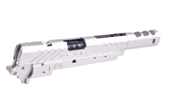 5KU Tokyo Marui Hi Capa GBB Airsoft Infinity IMM 7inch Open Slide Kit (SV/BK)