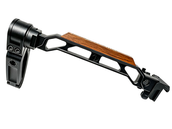 Maddog Customs Taihook MOD 1C Brace Stock w/ M1913 Adapter & Wooden Cheek Riser and Rail Covers