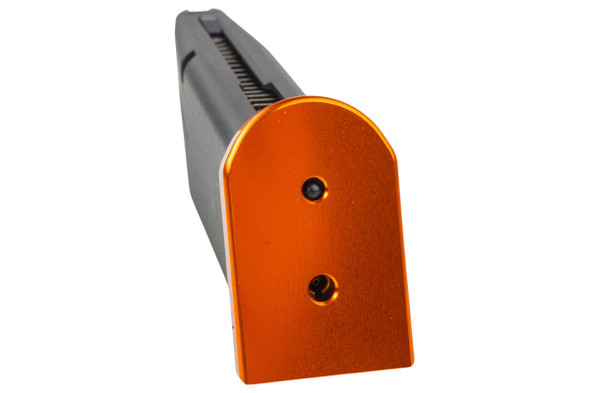 KJ Works Shadow 2 Green Gas Magazine (26 rounds Airsoft Magazine) - Orange