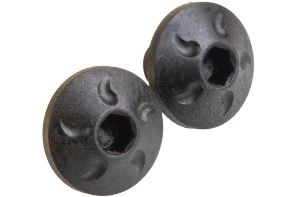 Dr. Black Stainless Steel Custom Grip Screw for Aluminum Grip - Type B (2pcs/set) - Black