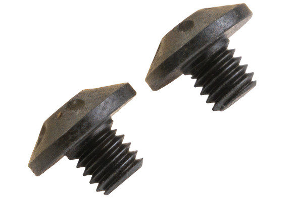 Dr. Black Stainless Steel Custom Grip Screw for Aluminum Grip - Type B (2pcs/set) - Black