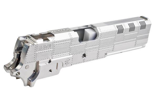 Dr. Black Tokyo Marui Hi Capa 5.1 GBB 'Type Zero' Aluminum Slide Set - Silver