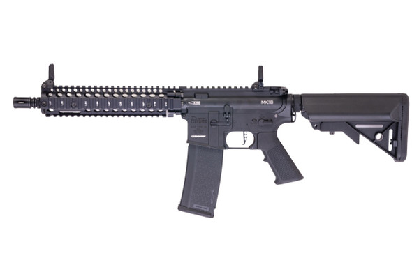 Specna Arms Daniel Defense MK18 Airsoft AEG Rifle (SA-P19 Prime, 10.5 inch)w/ASTER II, Brushless Motor-BK