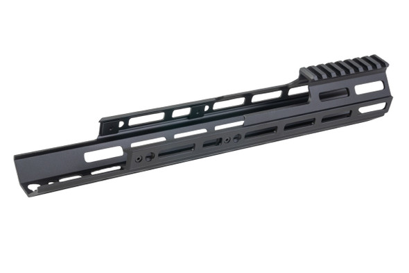Airsoft Artisan Long M-Lok Handguard Rail for Tokyo Marui SCAR / Gun Modify SCAR L GBB Series - Black