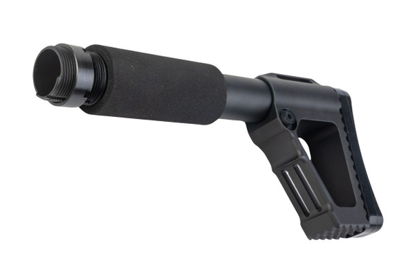 Airsoft Artisan ACE Style M4 Stock for Tokyo Marui MWS M4 GBB - Black
