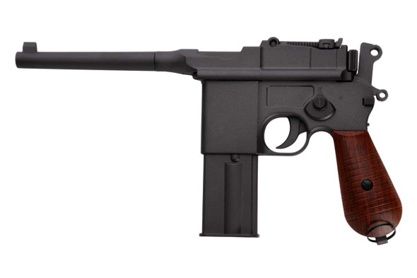 KWC M712 Broomhandle CO2 Airsoft Pistol (6mm Blowback Model)
