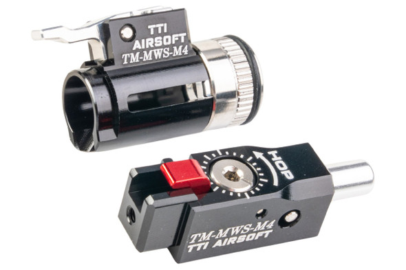 TTI Airsoft Infinity TDC Hop-Up Chamber for MARUI M4 MWS Series - Black