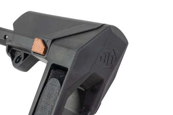 Arron Smith SBT Style M4 Brace Stock for VFC/ GHK/ WA M4 GBB Mil-Spec Extension Threading Lower Receiver
