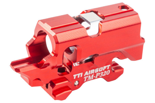TTI Airsoft Infinity One Piece Full CNC TDC Hop-Up Chamber for Tokyo Marui P320 GBB Airsoft - Red
