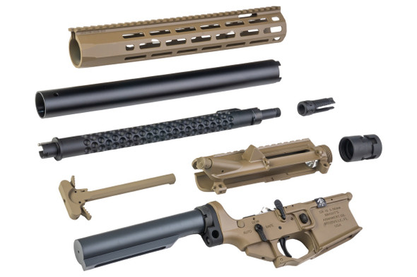 EMG KAC Licensed KS1 MWS Conversion Kit -Standard Version (Cerakote FDE) (by Angry Gun) - w/Dagger Logo
