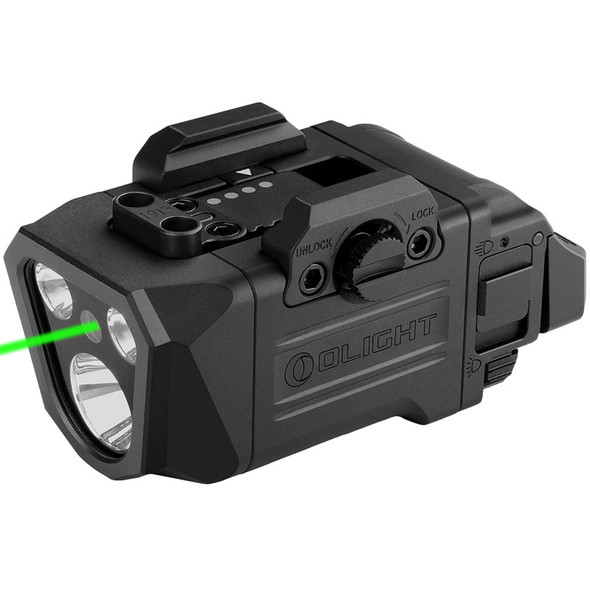 OLIGHT PL-X GL 3-in-1 Light & Laser Combo - Black