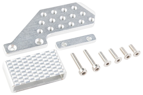 KEKETAC CNC 6061-T6 Pear Thumb Rest for Hi Capa GBB Pistol - Silver