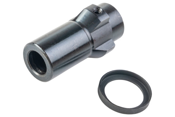 FCW BT Style MP5 / MP5K RBS SQD Suppressor - Black (14mm CCW Long Version)