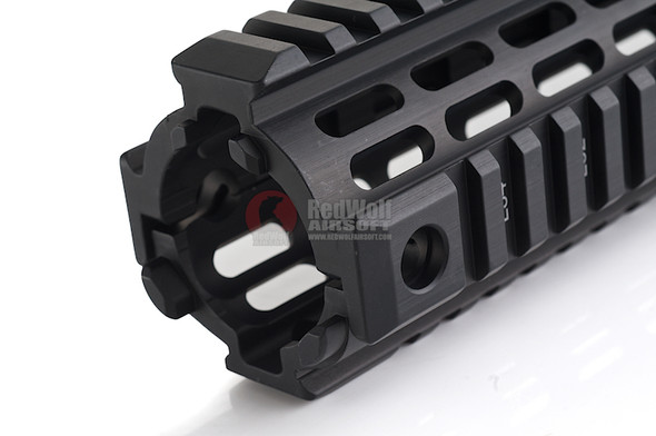 IMI Defense Aluminium Quad Rail Mid Length Drop In for M4 / M16 Series - BK