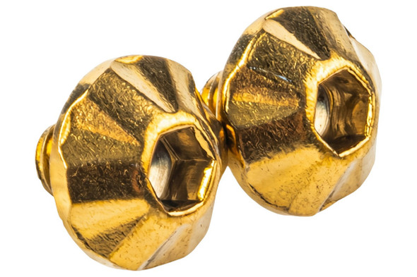 5KU Tokyo Marui Hi Capa GBB Airsoft Grip Screw (Stainless Steel, Type A) - Gold