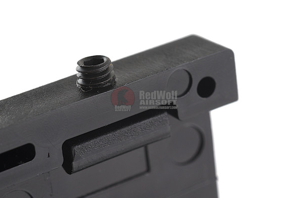 Custom Gun Rails (CGR) Aluminum Rail Cover (1ST Ranger Battalion Scroll, Large Laser Engraved Aluminum) - BK Retainer