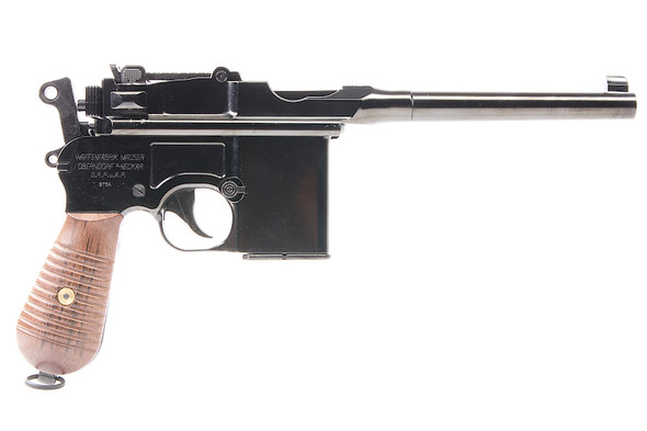 Marushin Mauser M712 Gas Airsoft Pistol (6mm) Metal Finish ABS