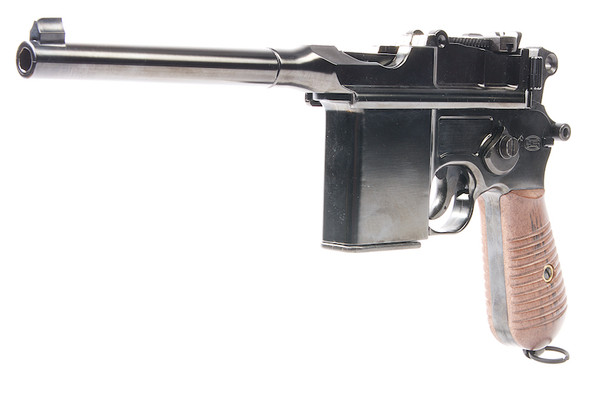 Marushin Mauser M712 Gas Airsoft Pistol (6mm) Metal Finish ABS