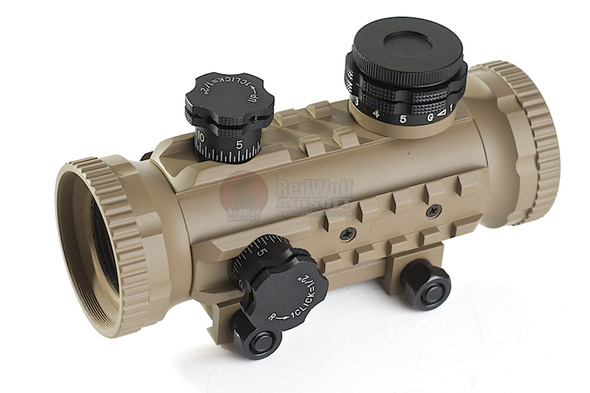 AIM-O Red Dot / Green Dot (1X30) with RIS Rail - DE