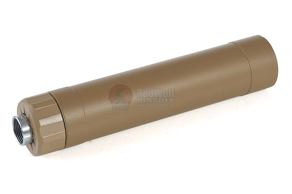 Crusader TR45S Silencer w/ 16mm (CW) & 14mm (CCW) Adapter - TAN