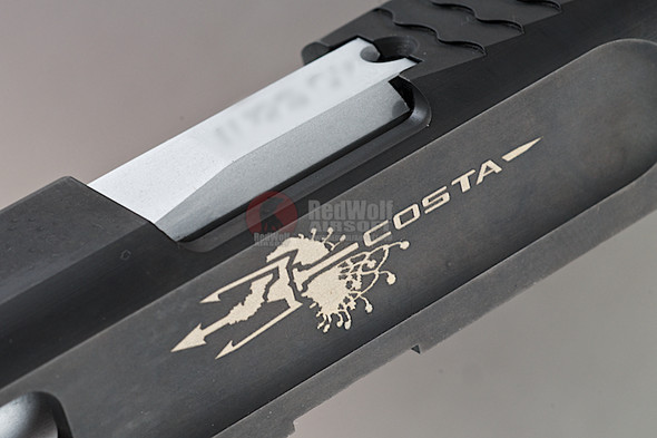 Airsoft Surgeon Cybergun M&P9 Gen 1 GBB Airsoft Full Size Chris Costa Steel Custom Slide 5 inch