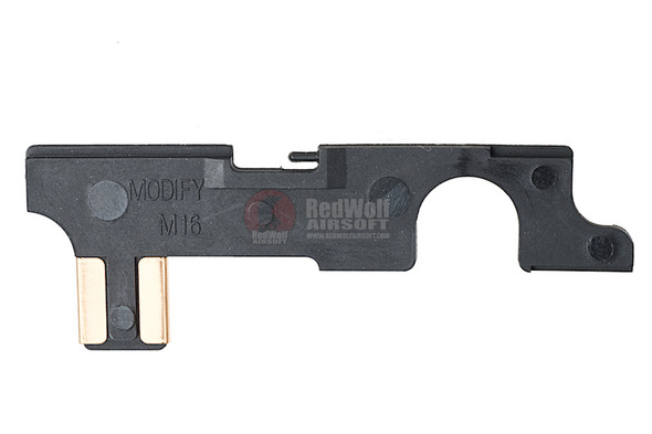 Modify Selector Plate for Tokyo Marui M16 Series