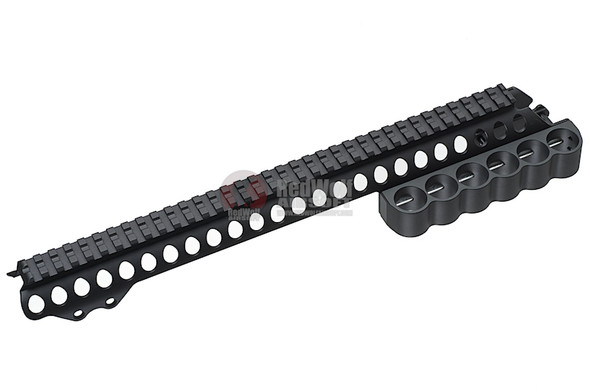 G&P Shot Shell Receiver Rail (Medium) for Tokyo Marui M870 Breacher