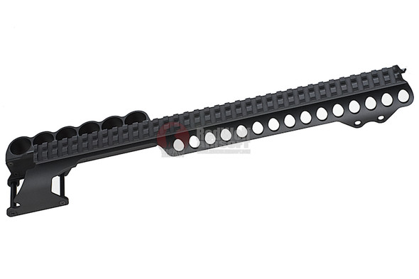 G&P Shot Shell Receiver Rail (Medium) for Tokyo Marui M870 Breacher