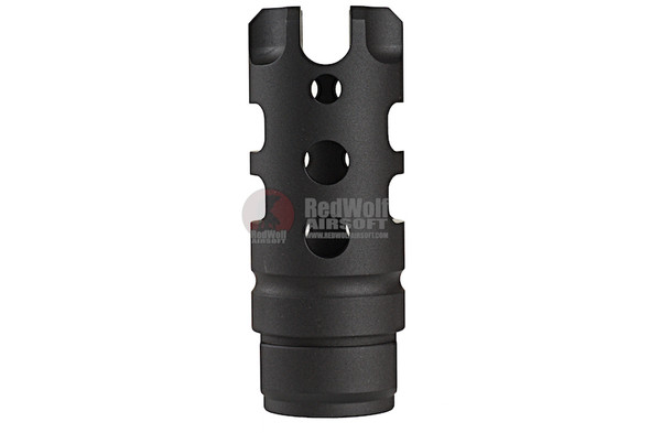 G&P MOTS Flash Hider for Tokyo Marui M16 Series (14mm CW / CCW) - BK