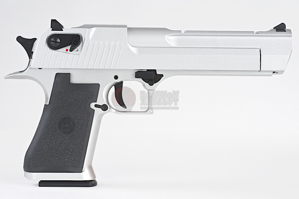 KWC Desert Eagle .50 Style CO2 Airsoft Pistol (6mm Blowback Model) - Silver