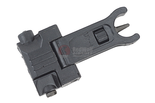 ARES Reinforced Nylon Fiber Flip-up Front Sight for Milspec 1913 Picatinny Rail (AS-F-021) - Black