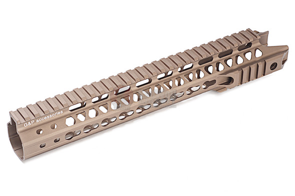 G&P MOTS 12.5 inch Upper Cut Keymod for Tokyo Marui M4 / M16 Series - SD