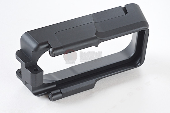 Blackcat Airsoft CNC Aluminium Magwell for M4 AEG / GBB Series - BK