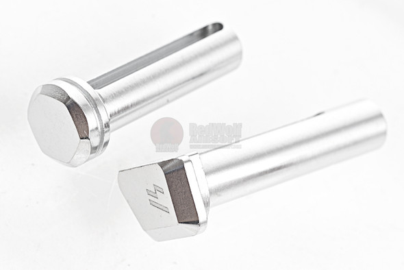 Strike Industries Steel Extended Pivot and Takedown Pins for AR GBB Series - Chrome