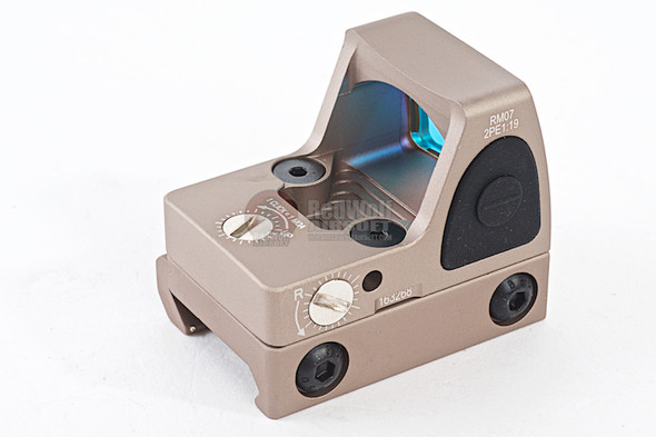 Blackcat Airsoft Adjustable LED RMR w/ Glock Mount - TAN