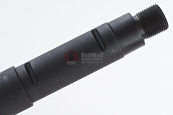 Z-Parts M4 Barrel Set (M4A1 Style, Steel, 10.5 inch) for Tokyo Marui M4 MWS GBBR Airsoft