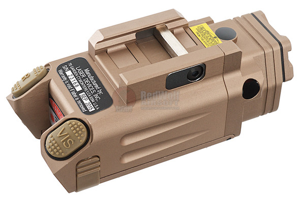 Blackcat Airsoft Tactical Flashlight for 20mm Rail - Tan